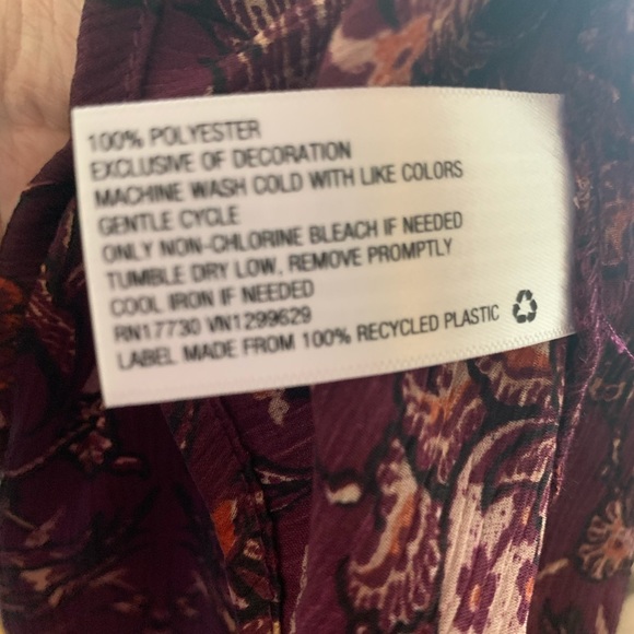 🆕 NWT Xhileration BlackBerry Off Shoulder Top - Picture 5 of 8